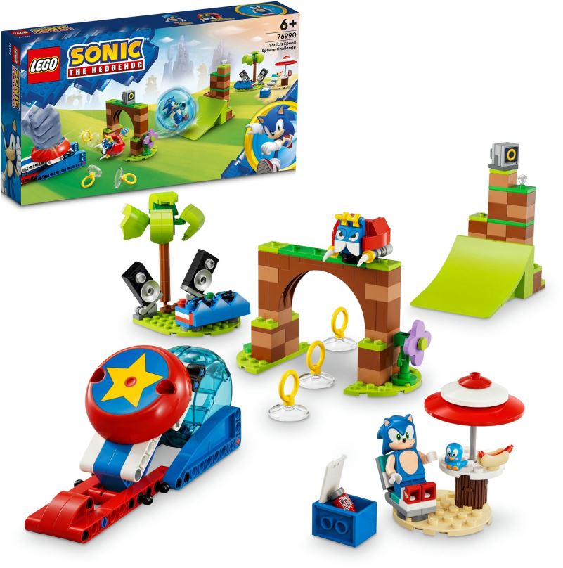 LEGO stavebnice LEGO® Sonic The Hedgehog™ 76990 Sonicova výzva Speed Sphere