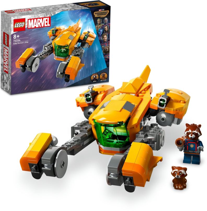 LEGO stavebnice LEGO® Marvel 76254 Vesmírná loď malého Rocketa