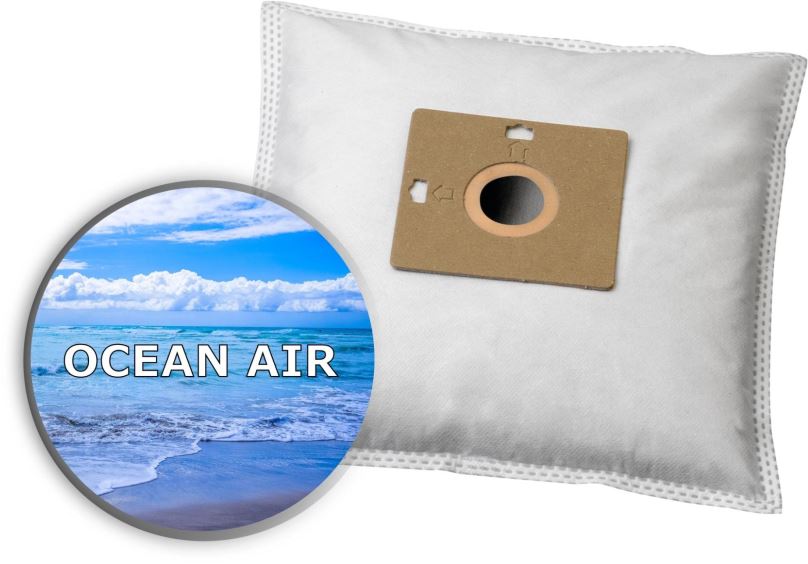 Sáčky do vysavače KOMA ET36S AROMATIC BAGS OCEAN AIR - Smart Bag, 4ks