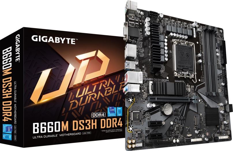 Základní deska GIGABYTE B660M DS3H DDR4