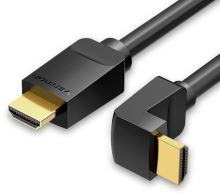 Video kabel Vention HDMI 2.0 Right Angle Cable 90 Degree 1.5m Black