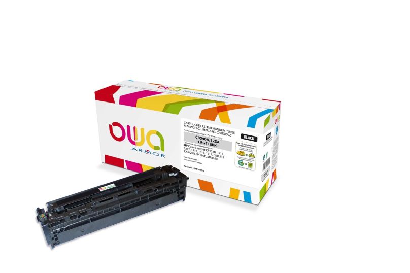 OWA Armor toner kompatibilní s HP CB540A, 2200st, černá/black