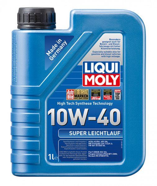 Motorový olej Liqui Moly Motorový olej Super Leichtlauf 10W-40, 1 l