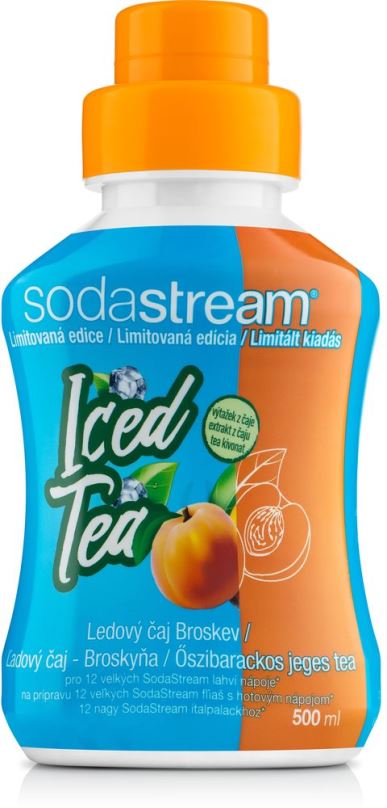 Příchuť SodaStream příchuť ledový čaj broskev 500ml