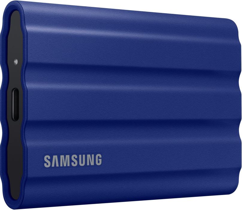 Externí disk Samsung Portable SSD T7 Shield 2TB modrý