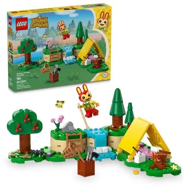 LEGO stavebnice LEGO® Animal Crossing™ 77047 Bunnie a aktivity v přírodě