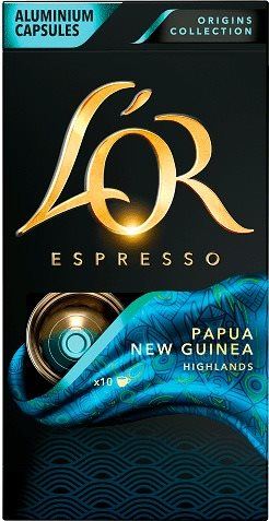 Kávové kapsle L'OR Papua 10ks hliníkových kapslí