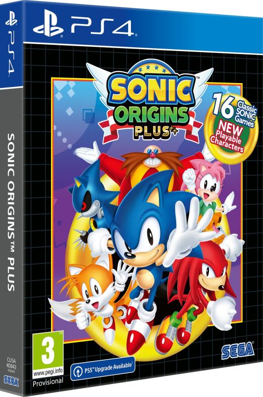 Hra na konzoli Sonic Origins Plus: Limited Edition - PS4