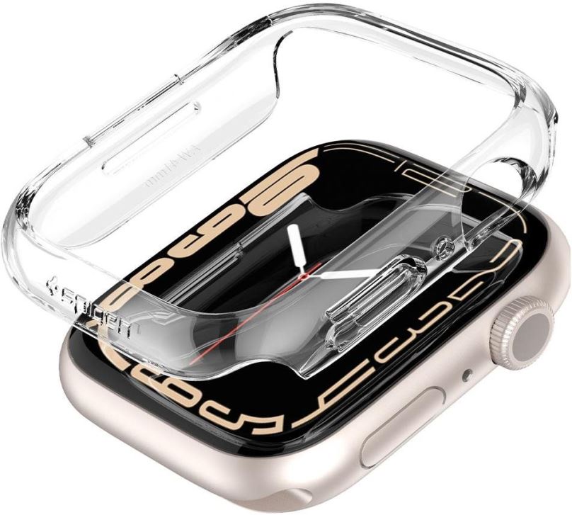 Ochranný kryt na hodinky Spigen Thin Fit Clear Apple Watch 7 41mm
