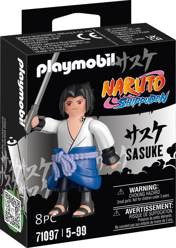 Stavebnice Playmobil 71097 Naruto Shippuden - Sasuke