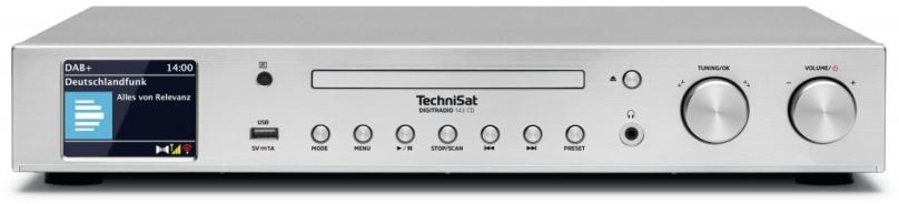 Rádio TechniSat DIGITRADIO 143 CD stříbrná (V3)