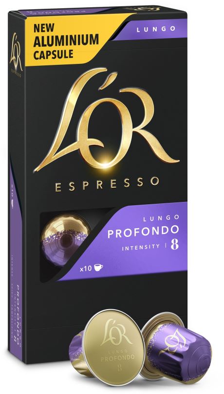 Kávové kapsle L'OR Lungo Profondo 10ks hliníkových kapslí