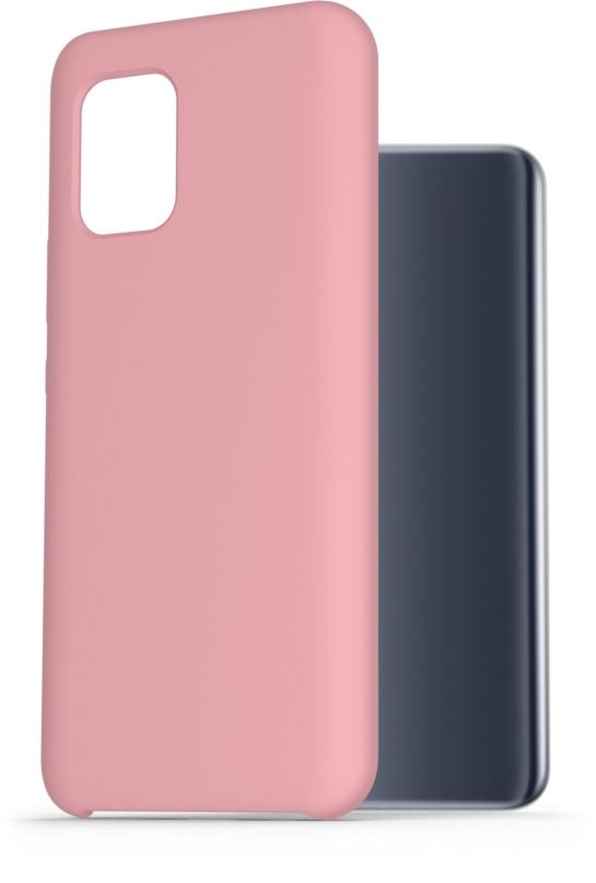 Kryt na mobil AlzaGuard Premium Liquid Silicone Case pro Xiaomi Mi 10 Lite 5G růžové