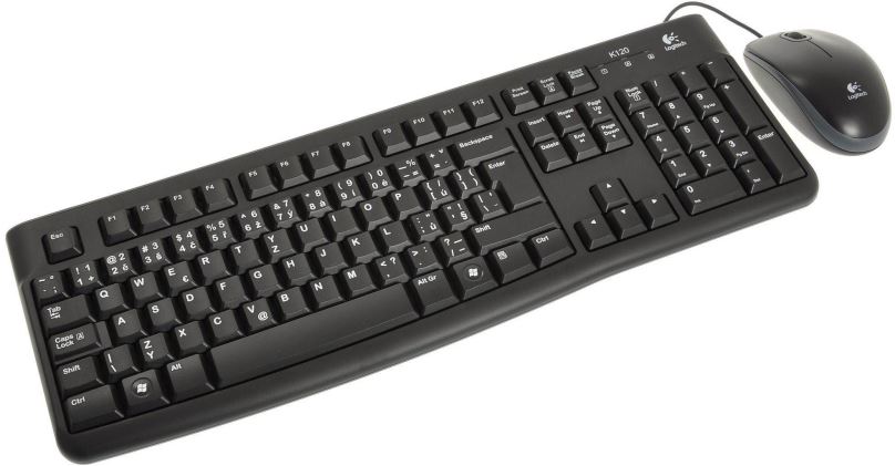 Set klávesnice a myši Logitech Desktop MK120 - CZ/SK