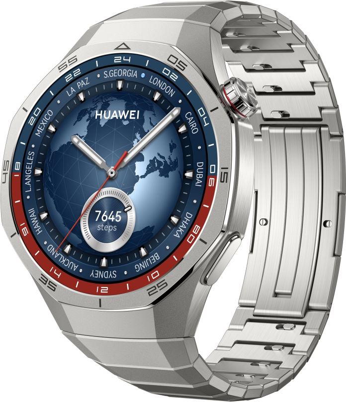 Chytré hodinky Huawei Watch GT 5 Pro 46 mm Titanium