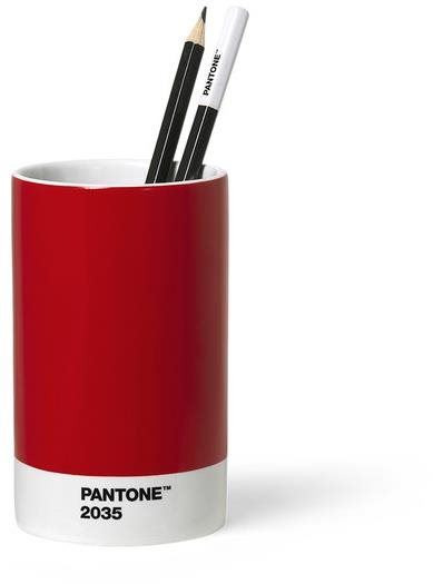 Stojánek na tužky PANTONE porcelánový, Red 2035
