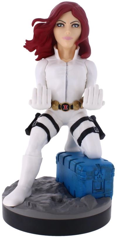 Figurka Cable Guys - Marvel - Black Widow in White Suit