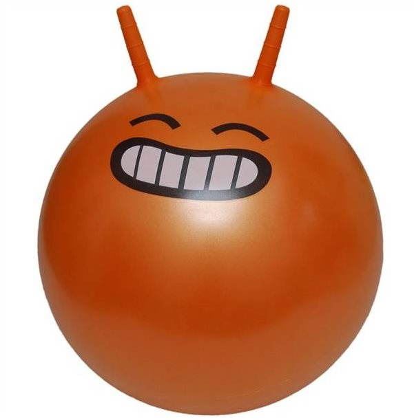 Gymnastický míč LifeFit Jumping Ball 45 cm, oranžový