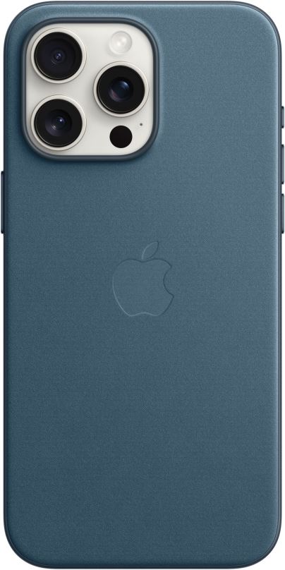 Kryt na mobil Apple iPhone 15 Pro Max Kryt z tkaniny FineWoven s MagSafe tichomořsky modrý