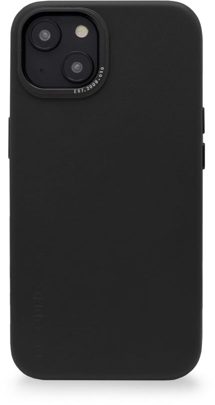 Kryt na mobil Decoded Leather BackCover Black iPhone 14