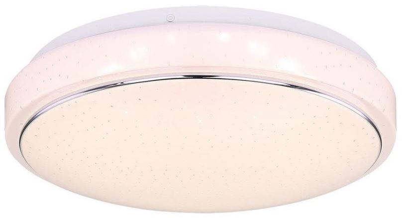 Globo 48408-18 LED stropní svítidlo 1x18W | 1300lm | 3000K - bílá, chrom