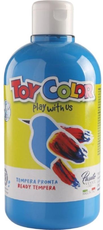 Tempery Temperová barva Toy color 500ml - sv. modrá