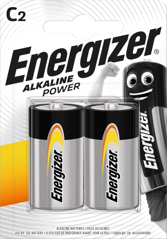 Jednorázová baterie Energizer Alkaline Power C/2