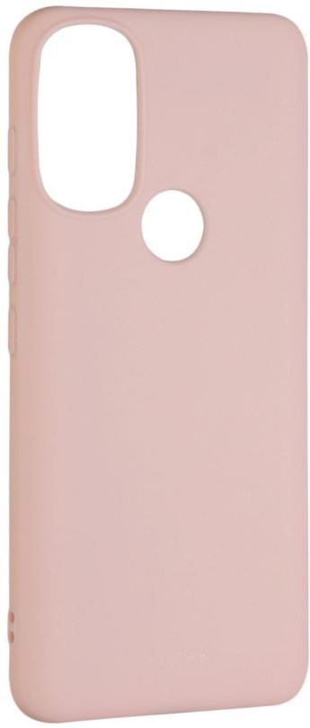 Kryt na mobil FIXED Story pro Motorola Moto G71 růžový