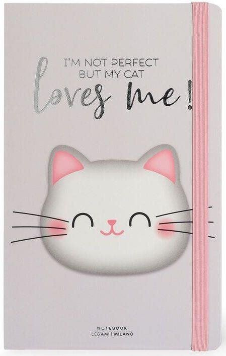 Zápisník Legami Photo Notebook - Medium Lined Kitty
