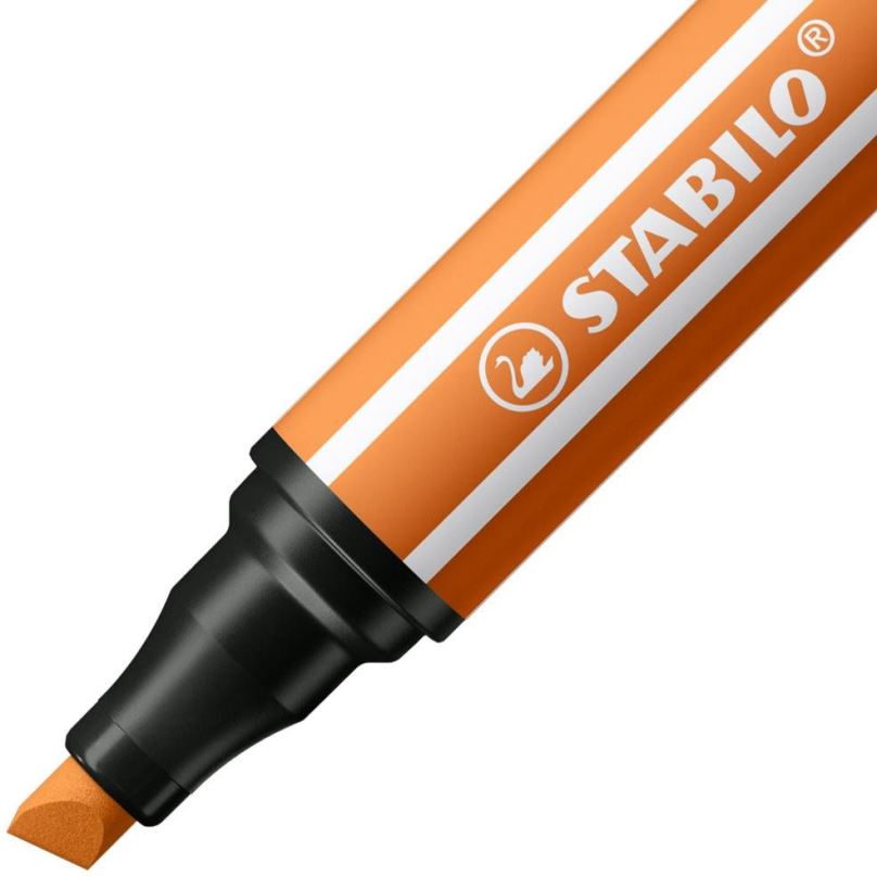 Fixy STABILO Pen 68 MAX - bledá rumělková