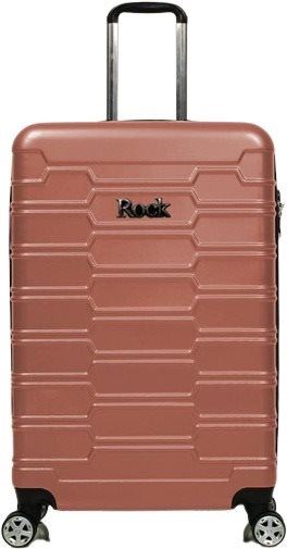 Cestovní kufr Rock TR-0231-S ABS - růžová