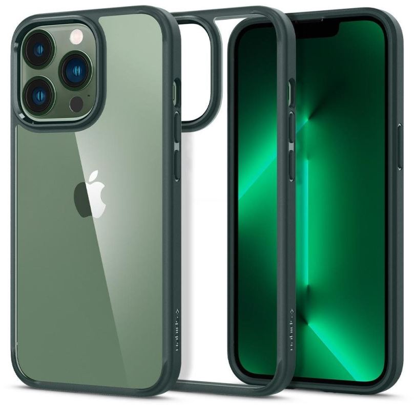 Kryt na mobil Spigen Ultra Hybrid Midnight Green iPhone 13 Pro