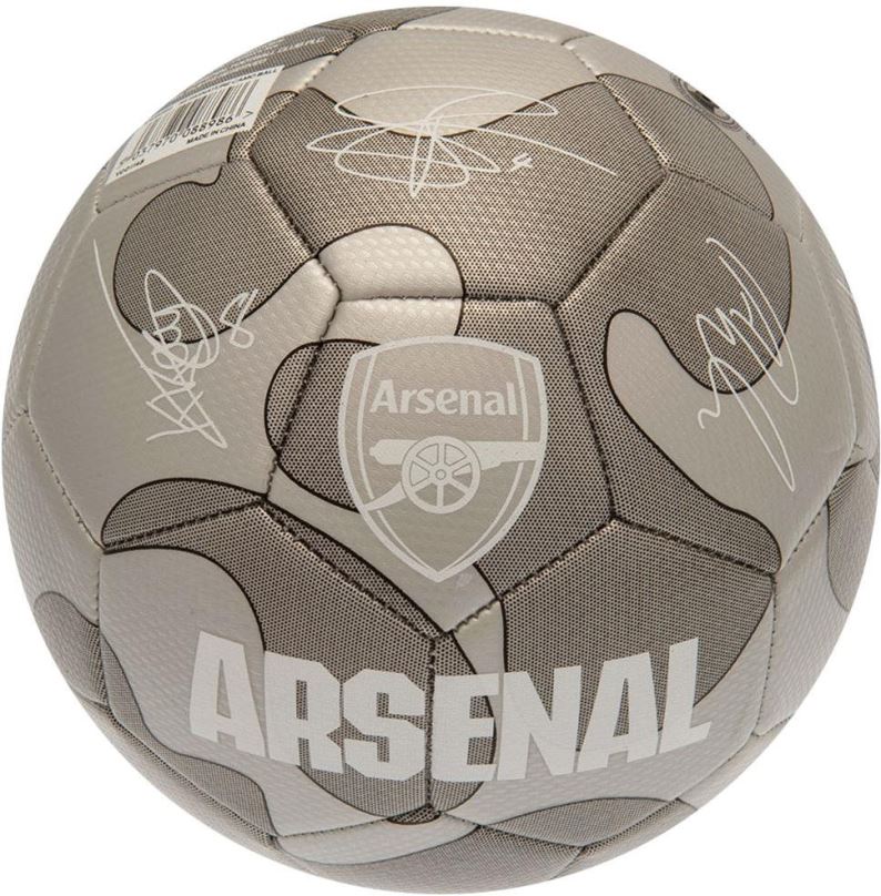 Fotbalový míč Fan-shop Arsenal FC Camo s podpisy