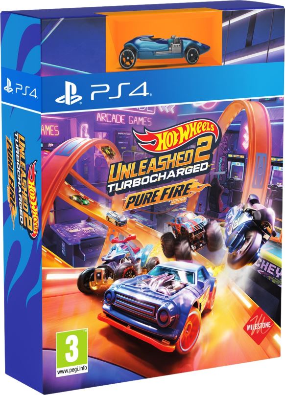 Hra na konzoli Hot Wheels Unleashed 2: Turbocharged - Pure Fire Edition - PS4