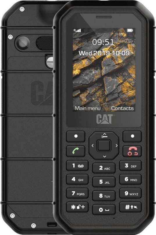 Mobilní telefon CAT B26 Dual SIM černá