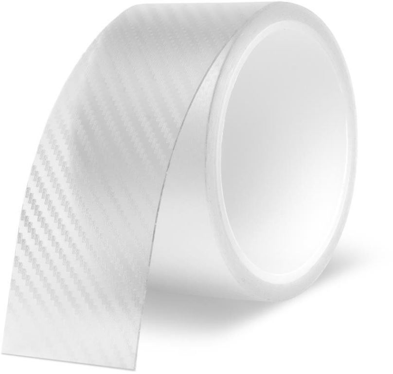 Lepicí páska K5D NANO univerzální ochranná lepící páska 5 cm x 5 m transparentní s karbonovou strukturou