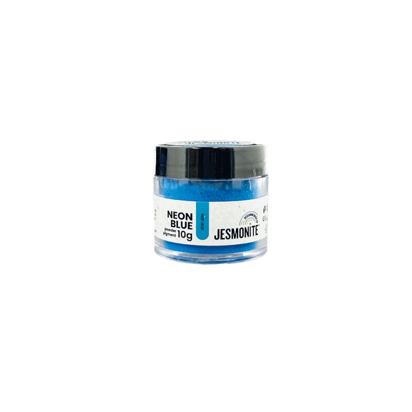 Jesmonite neonový práškový pigment 10 g - modrá