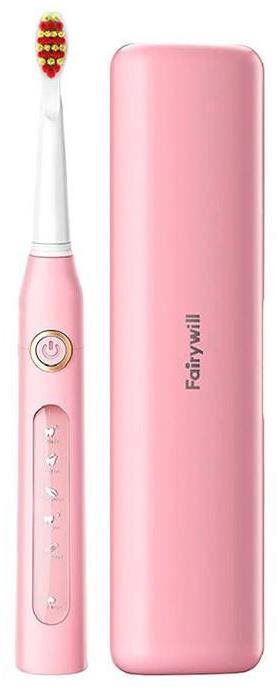 Elektrický zubní kartáček FairyWill FW-507 Plus sonický, růžový