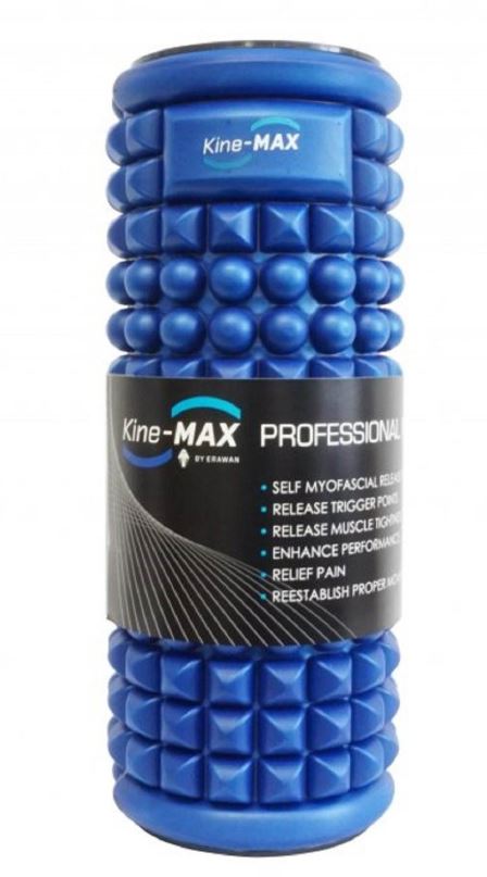 Masážní válec Kine-MAX Professional Massage Foam Roller - Masážní Válec - Modrý