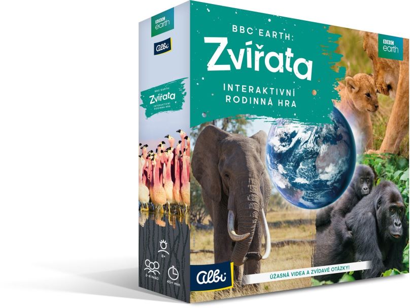 Desková hra BBC Earth: Zvířata