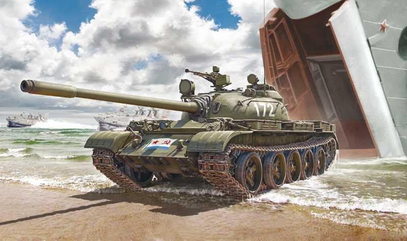 Model tanku Model Kit tank 7081 - T-55 A