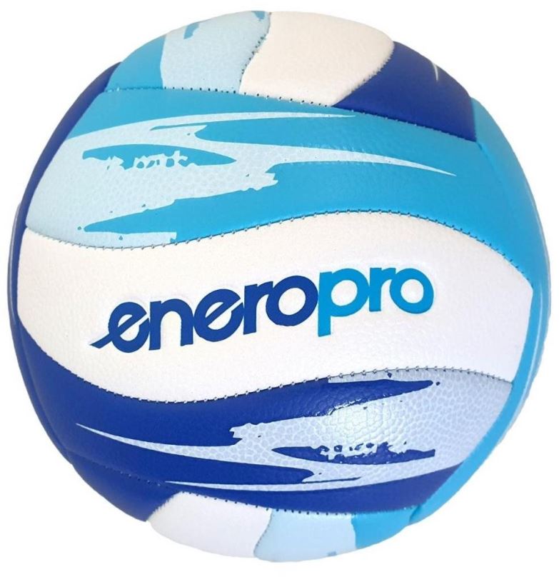 Volejbalový míč Enero Wave soft vel. 5, modrý - bílý