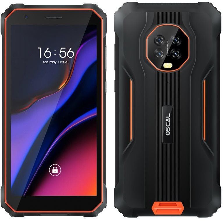 Mobilní telefon Blackview Oscal S60 oranžová