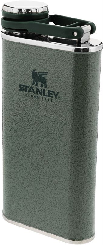 STANLEY Classic series placatka/butylka 230ml kladívková zelená