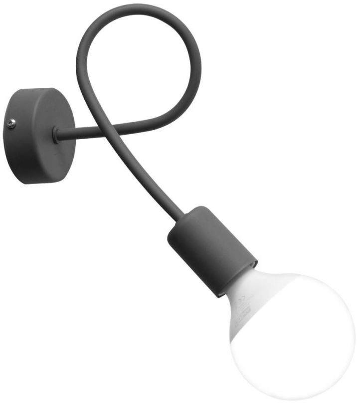 Nástěnná lampa Nástěnné svítidlo OXFORD 1xE27/60W/230V antracit