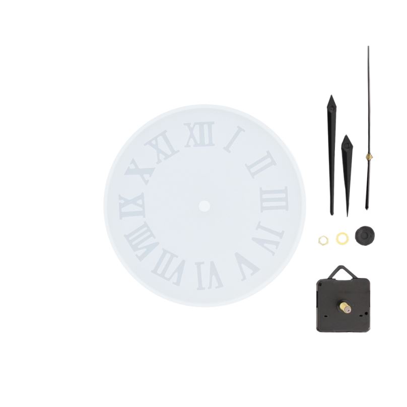 Jesmonite - silikonová forma na hodiny s průměrem 15,5 cm