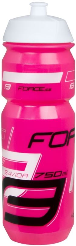 Láhev na pití Force SAVIOR 0,75 l, růžovo-bílo-černá