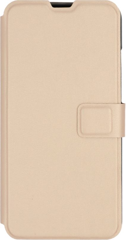 Pouzdro na mobil iWill Book PU Leather Case pro Huawei P40 Lite E Gold