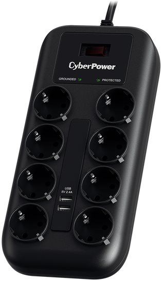 Přepěťová ochrana CyberPower P0820SUF0-DE