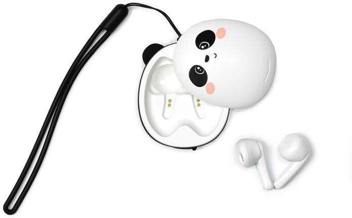 Bezdrátová sluchátka Legami Wireless Earbuds Be Free - Panda
